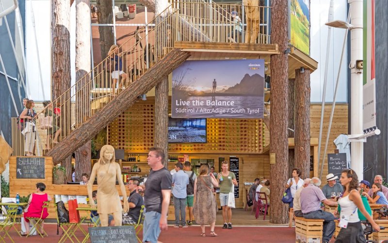 Südtirol Pavillon EXPO Mailand