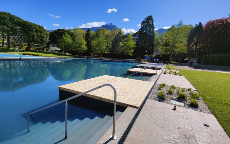 Therme Meran Bio Nature Pool