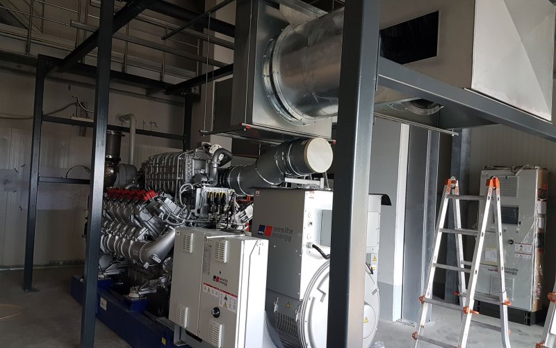 VOG Products – Kraft- Wärme- Kältekoppelungsanlage