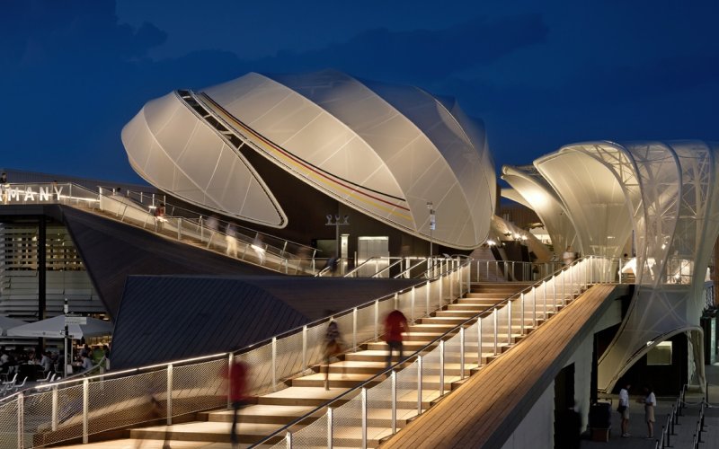 Deutscher pavillon MI 2015