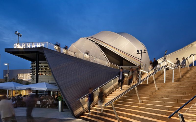 Deutscher pavillon MI 2015