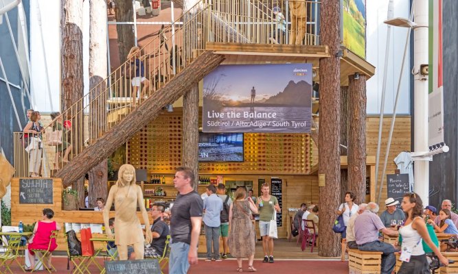 Südtirol Pavillon EXPO Mailand