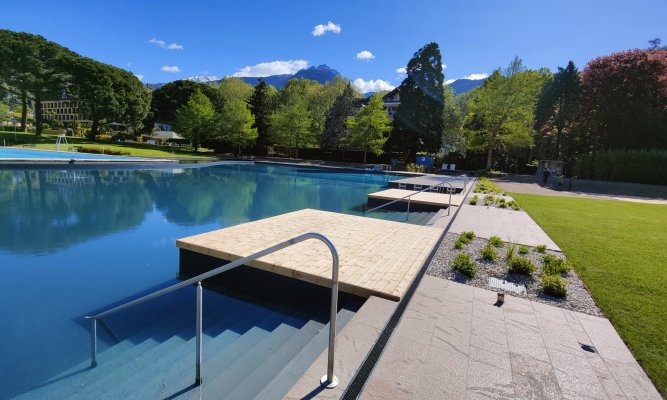 Therme Meran Bio Nature Pool